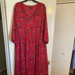 Lane Bryant floral dress